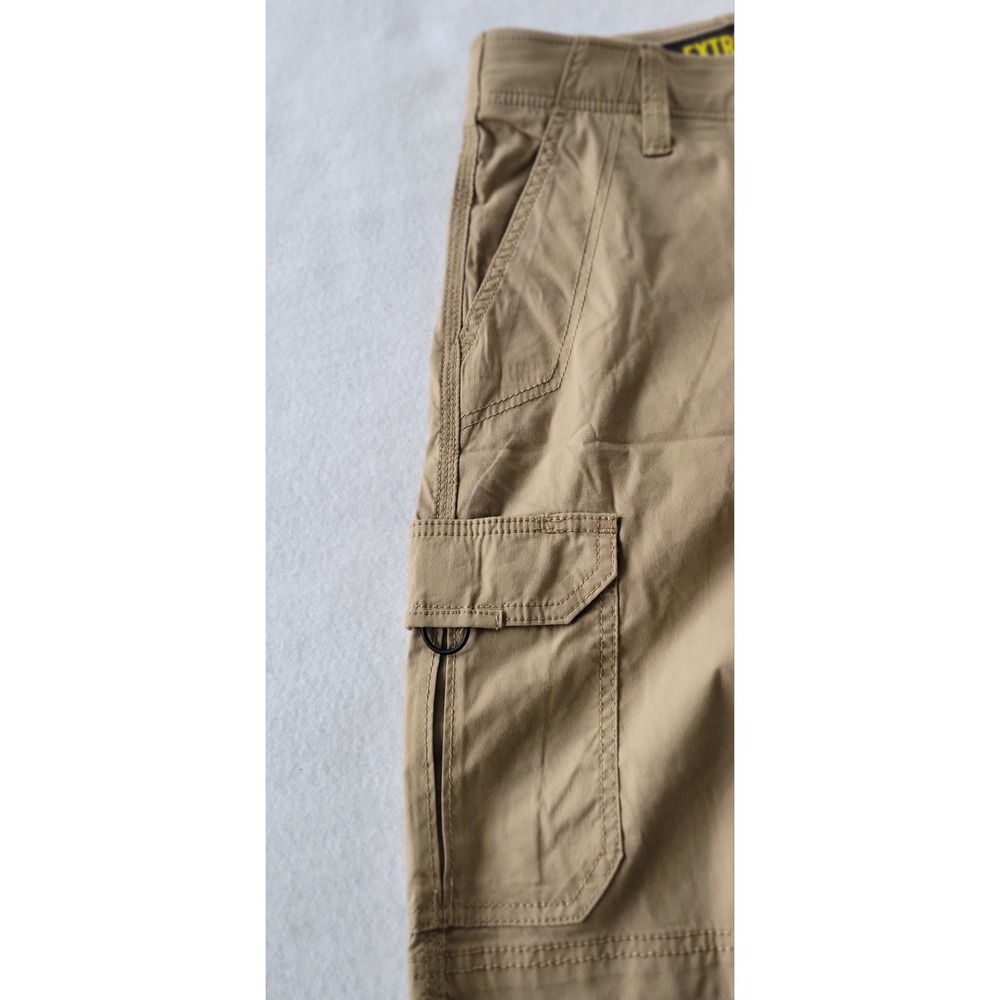 mens lee extreme cargo‎ shorts Size 28 Color Khaki - Picture 8 of 13